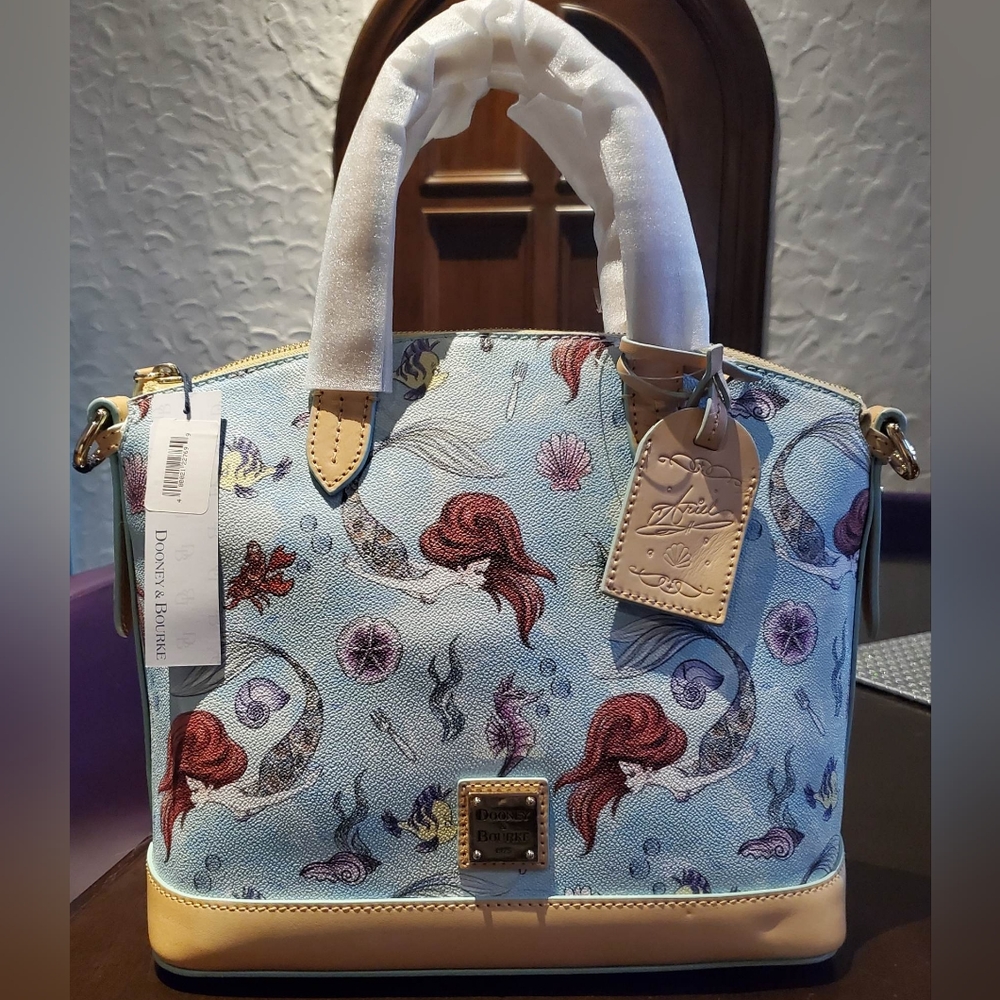 Dooney & Bourke Little Mermaid 30th Anniversary Dome Satchel